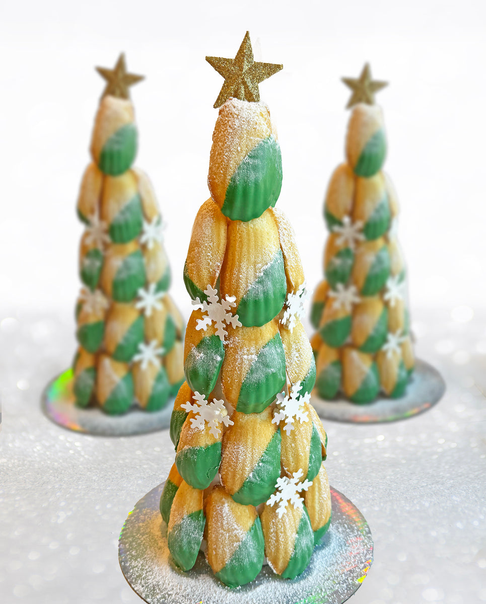 Christmas Tree Madeleine Tower Sugar Bowl Bakery