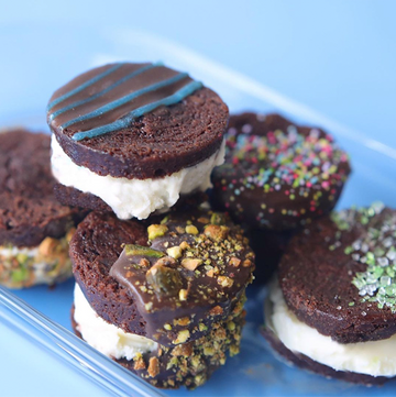 Brownie Ice Cream Sandwiches