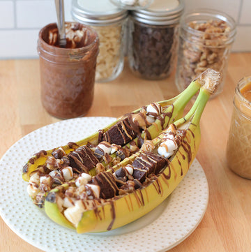 Brownie Bite Banana Split