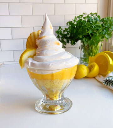 Lemon Madeleine Meringue