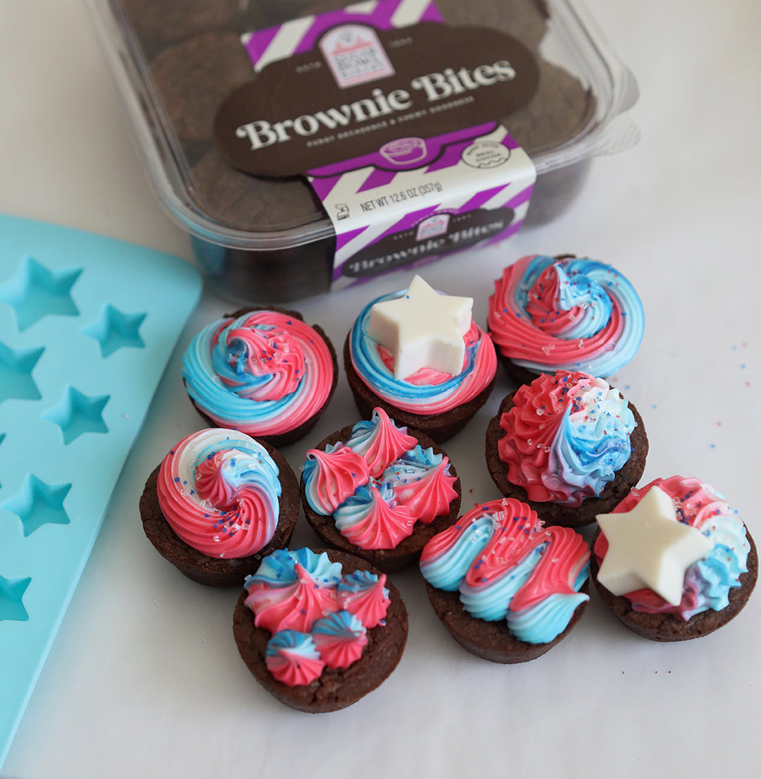 Tricolor 4th of July Brownies – Sugar Bowl Bakery