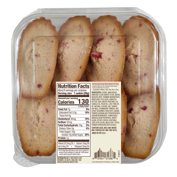 Strawberry Madeleines