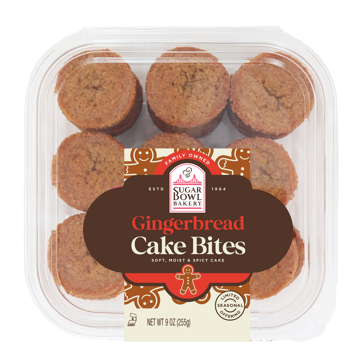 Gingerbread Cake Bites Sugar Bowl Bakery