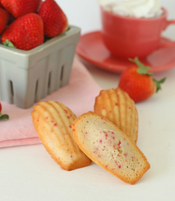 Strawberry Madeleines