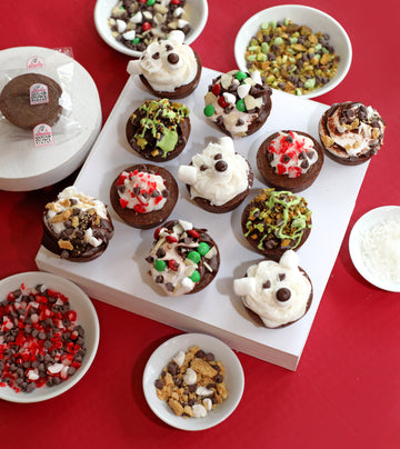 5 Festive Brownie Bite Toppings