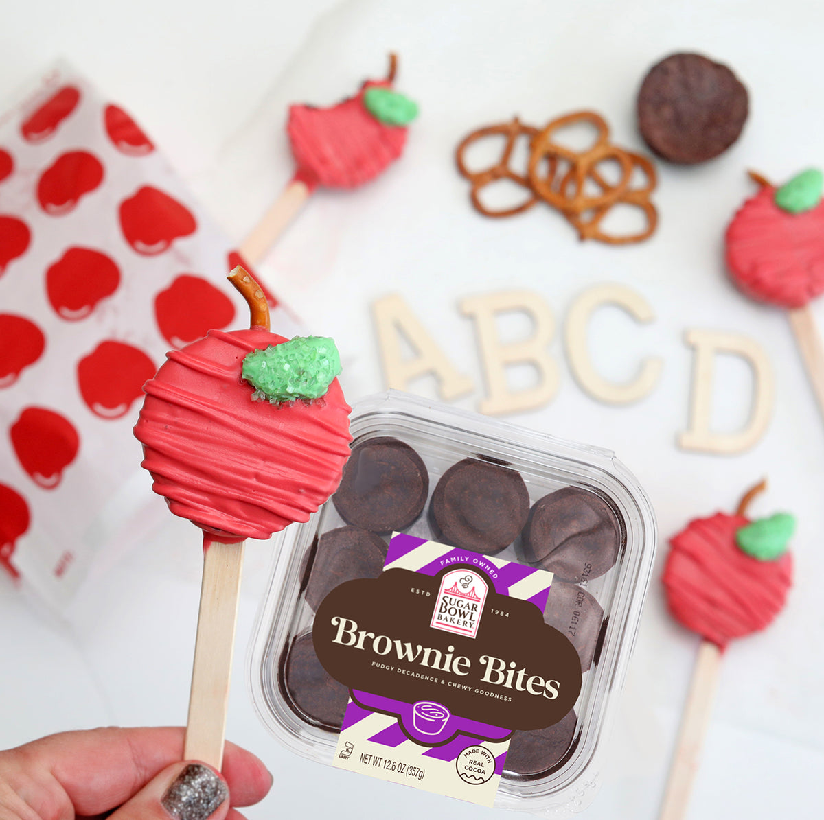 Apple Brownie Pops Sugar Bowl Bakery