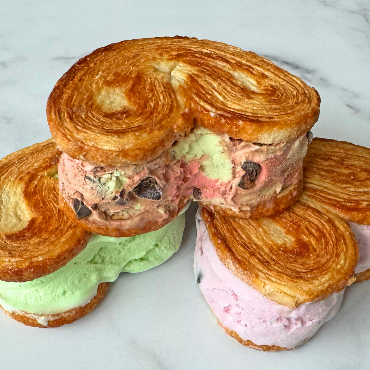 Palmier Ice Cream Sandwiches – Sugar Bowl Bakery