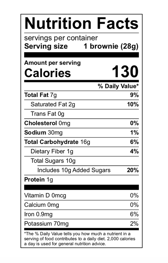 Brownie Bites Sugar Bowl Bakery