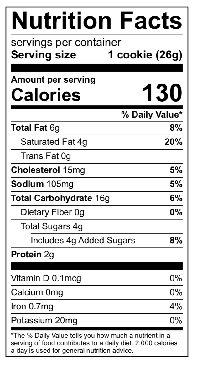 Palmiers Sugar Bowl Bakery